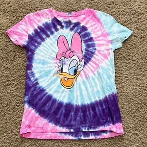 Disney Tie-Dye Character Tee - Pink, Blue, and Purple